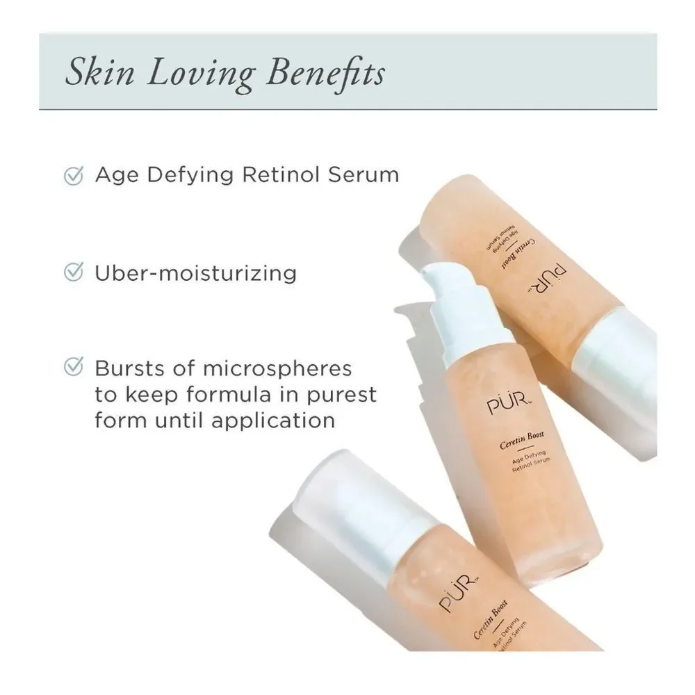 $8 🌸 PÜR ~ Ceretin Boost Age Defying Retinol Serum ~ NEW